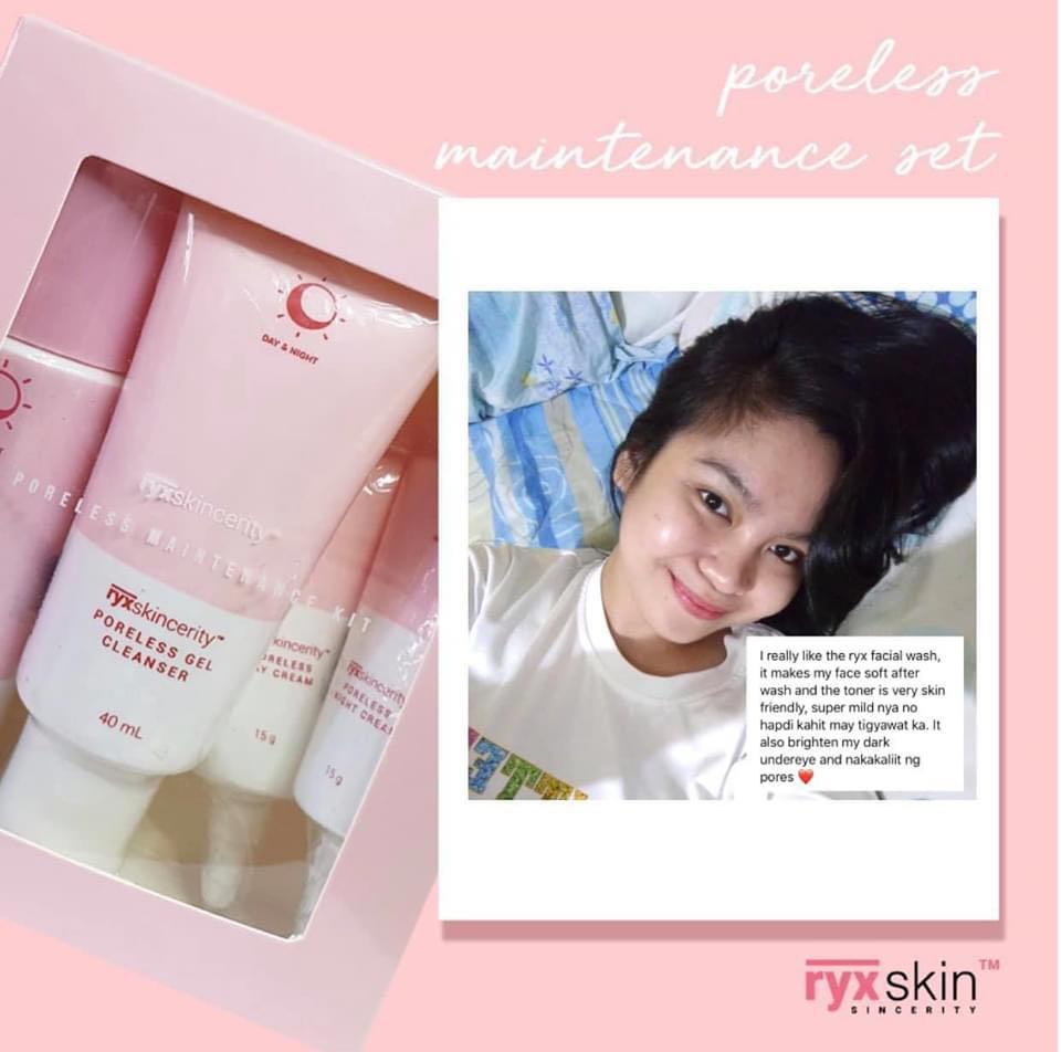 Ryx Skincerity Poreless Maintenance Set (Category: Face Care) located in Mandaluyong City. Submitted by charlaloooo (Listing ID 1018903695, Image 1). Description: Mini in size, mega in usefulness 💕 Try it to see what we mean. #RyxSkincerity #PorelessMaintenanceKit ✨ #RyxSkincerityMandaluyong #RYX.