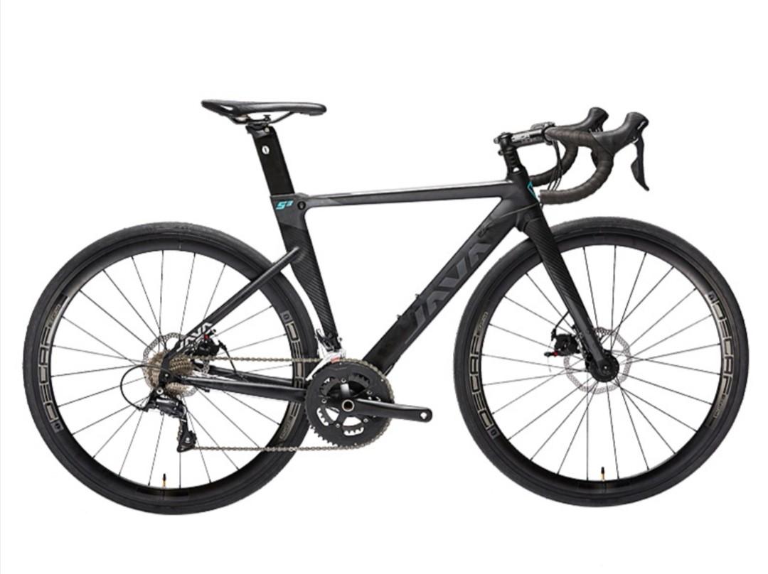 Pre Order New JAVA SILURO 3 2021 AERO ROAD BIKE WITH FULL CARBON FIBRE FORK 700C 3000 C PRE ORDER Currently Great Competitors of Merida Giant