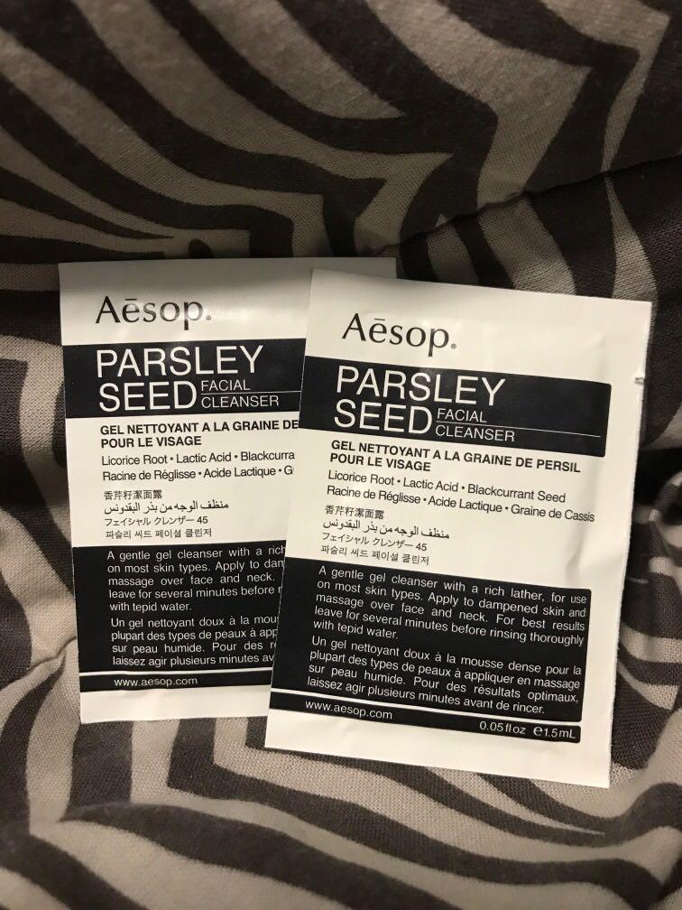 SAMPLES - Aesop （分類：沐浴及身體護理 - 身體護理）位於 Hong Kong。 由 secondhandsmash 提交（商品編號 1019024897，圖片 1）。簡介： Sold as set。