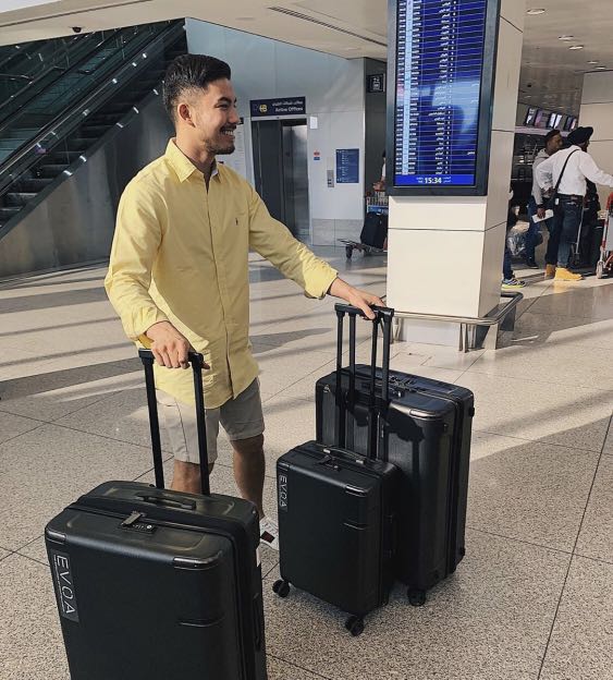 samsonite evoa carry on