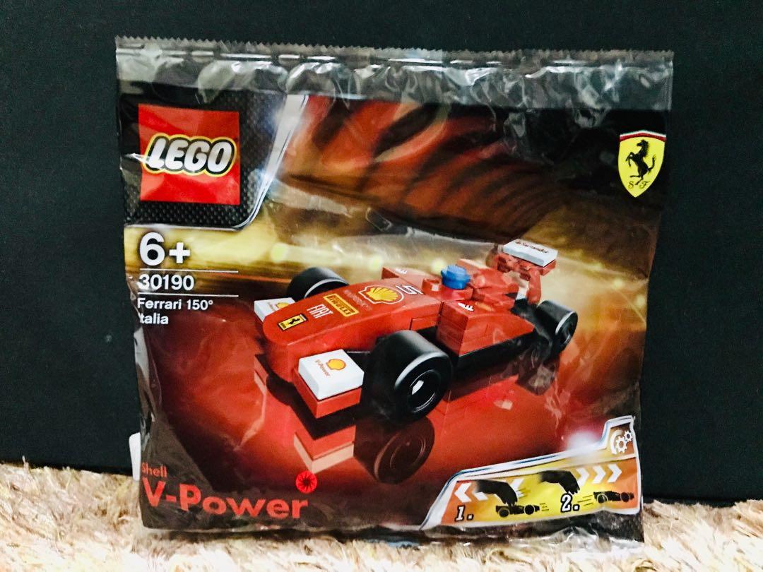 Nervesammenbrud oase nødvendighed Shell Ferrari Lego 30190 Ferrari 150 Italia, Hobbies & Toys, Collectibles &  Memorabilia, Fan Merchandise on Carousell