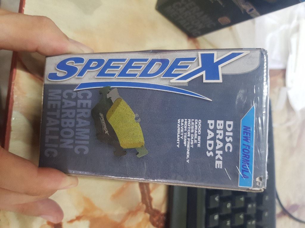 SpeedEX (Original) PERODUA FRONT BRAKE PADS MYVI 1.0 1.3 2005-2010 ...