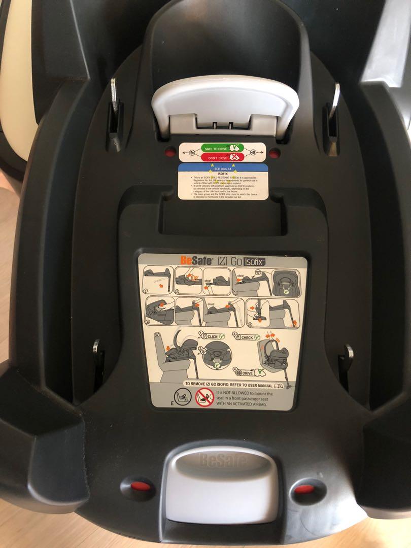 Stokke iZi go car seat + Isofix base, 兒童＆孕婦用品, 外出用品, 外出用品 安全座椅