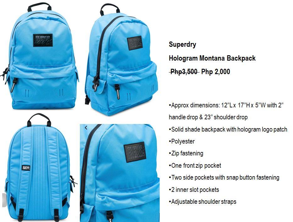 Superdry hologram montana best sale backpack
