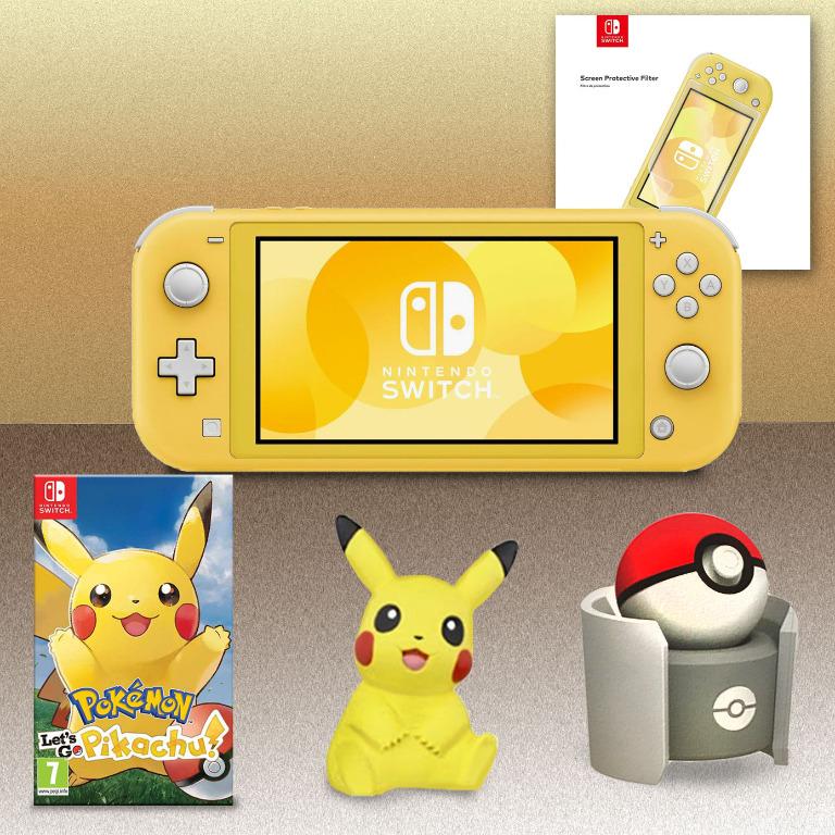 switch lite pikachu