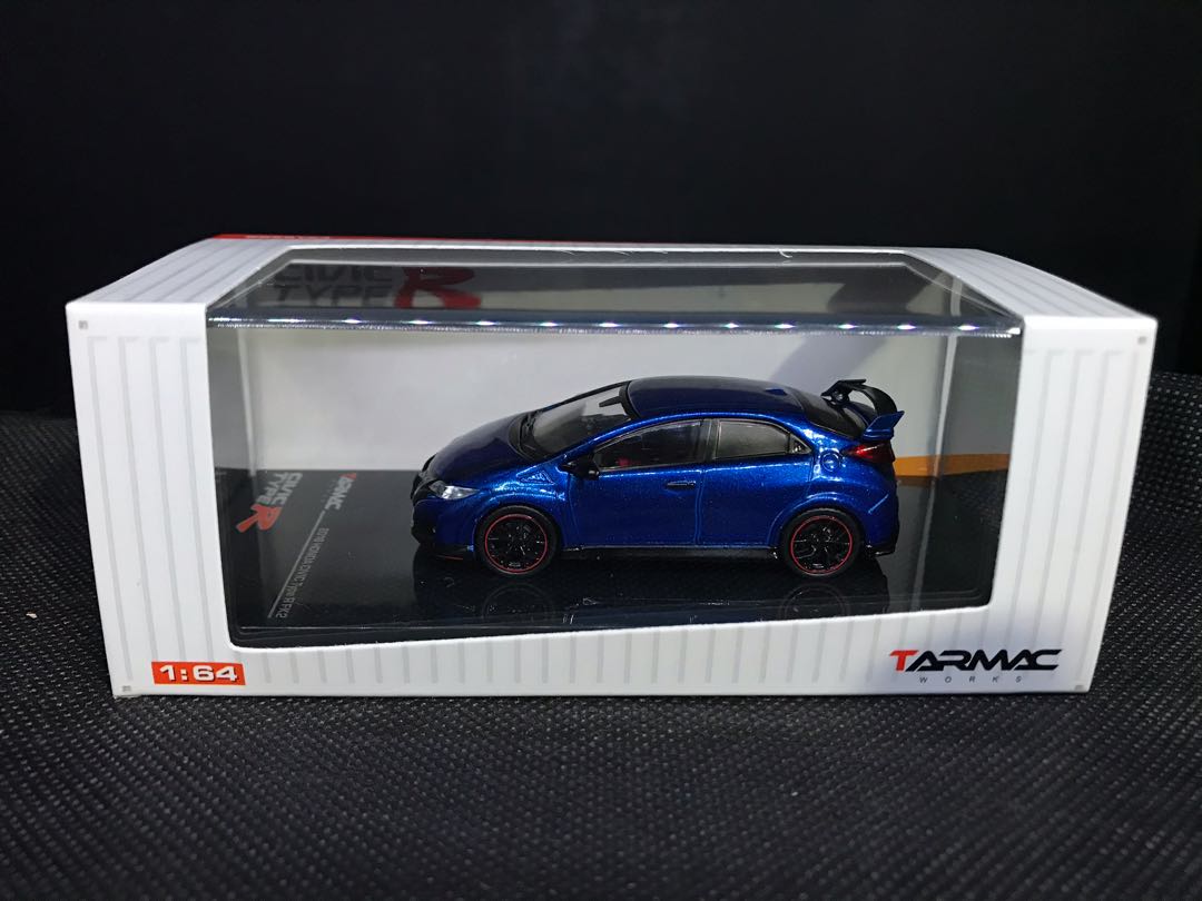 TARMAC Honda Civic Type R FK2 - Blue, Hobbies & Toys, Toys & Games on ...