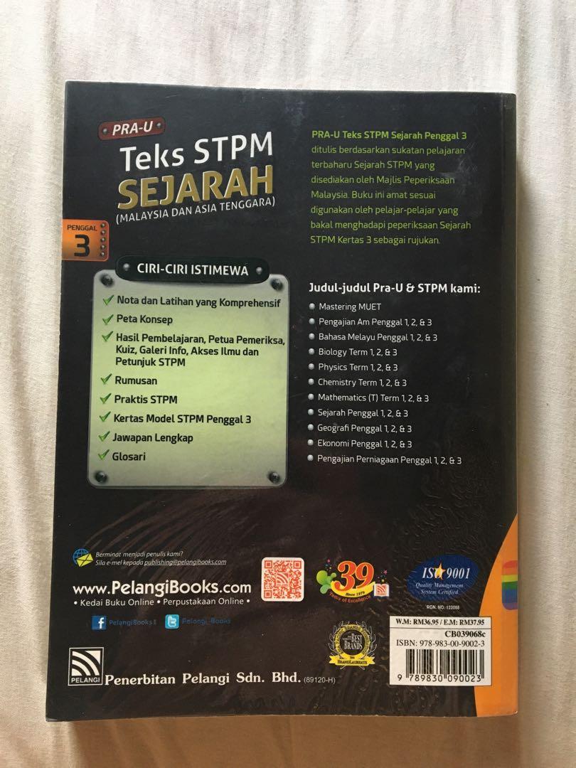 Teks Stpm Sejarah Penggal 3 Oxford Fajar Textbooks On Carousell