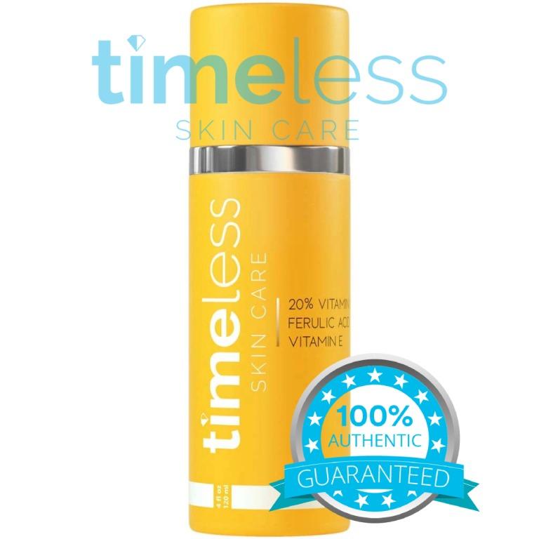 Timeless 20 Vitamin C E Ferulic Acid Serum Refill 120 Ml Usa Health Beauty Face Skin Care On Carousell