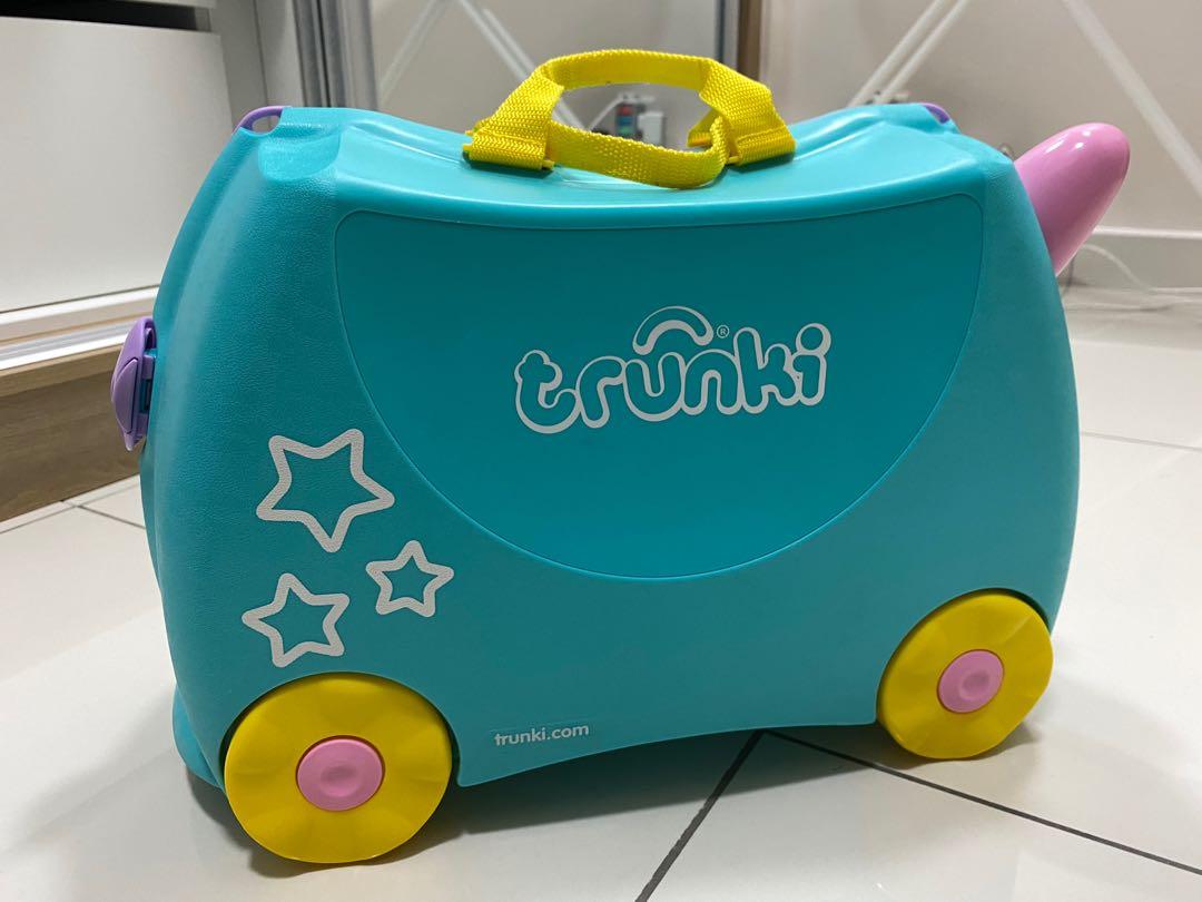 unicorn ride on suitcase