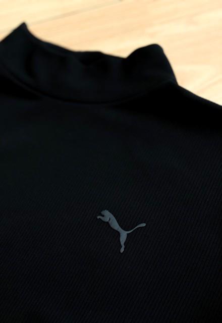 puma yellow turtleneck