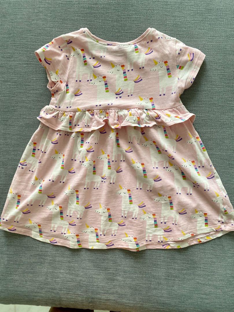 Unicorn Dress Pale Pink By Next Uk Babies Kids Girls