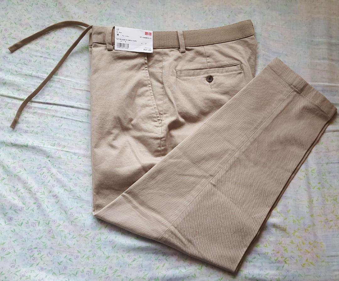 uniqlo ezy relaxed fit ankle pants