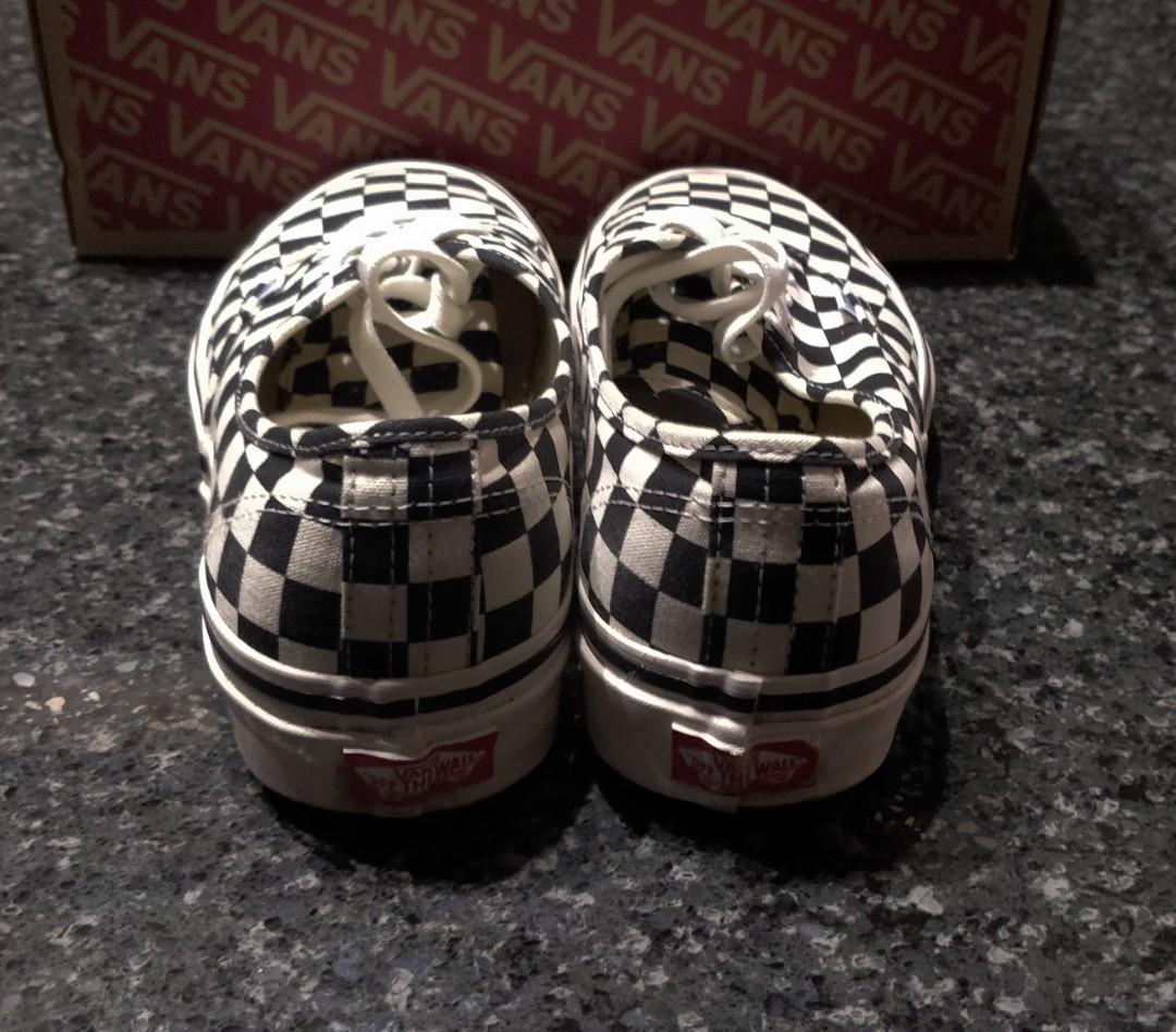Vans authentic 44 dx anaheim factory black checkerboard 2025