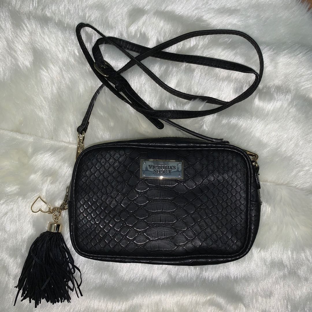 Victoria Secret Black Sling Bag Women s Fashion Bags Wallets