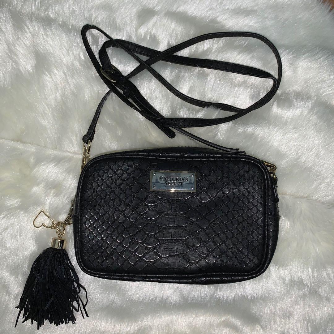 victoria secret black sling bag