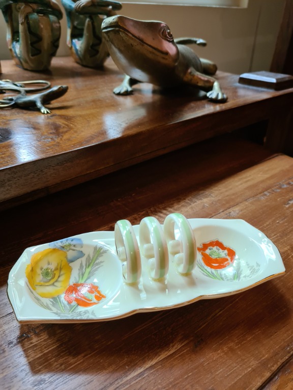 Vintage Royal Paragon Toast Rack 1930 rare and beautiful, Hobbies ...