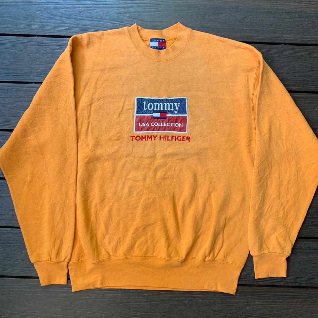 tommy hilfiger embroidered logo sweatshirt