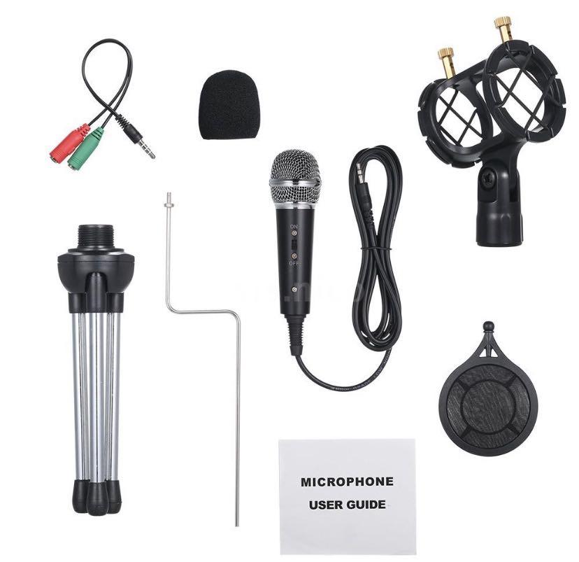 Wired Condenser Microphone, Audio, Headphones & Headsets on Carousell