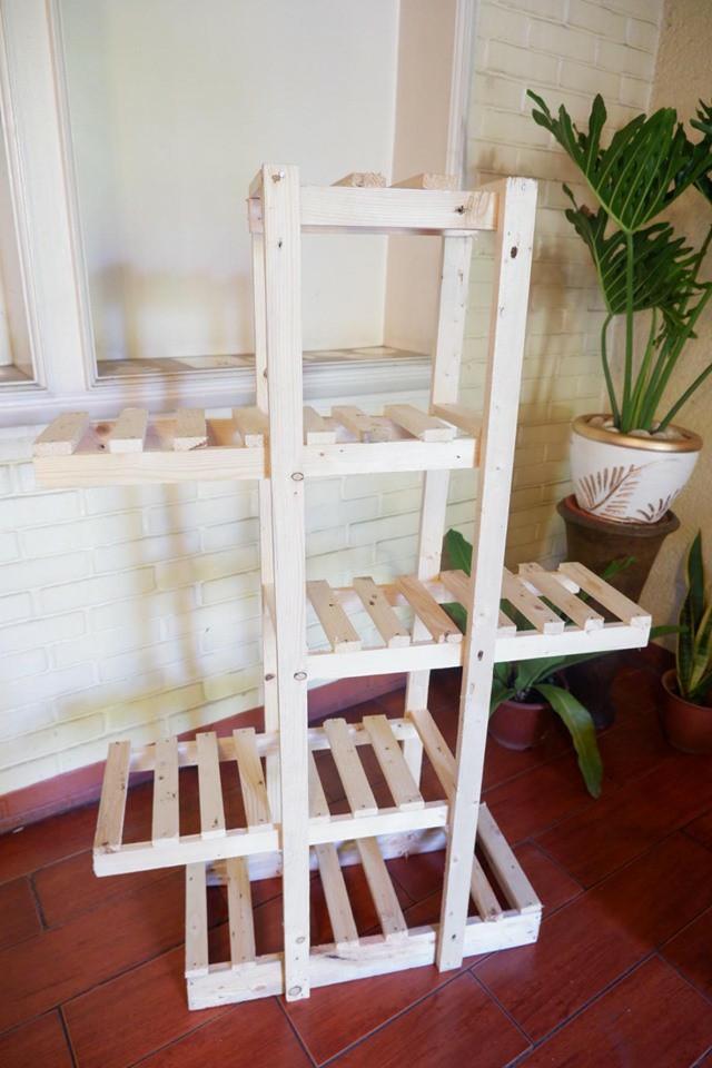 Wooden Plant Rack for sale, Furniture & Home Living, Gardening, Soil