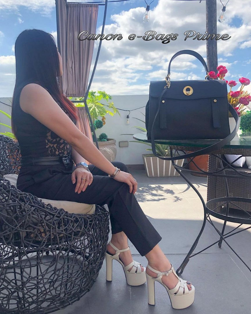 Ysl block heel cheap