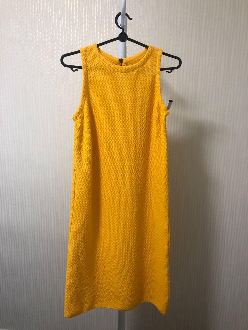 Sale: Zara mustard knit dress, Women's ...