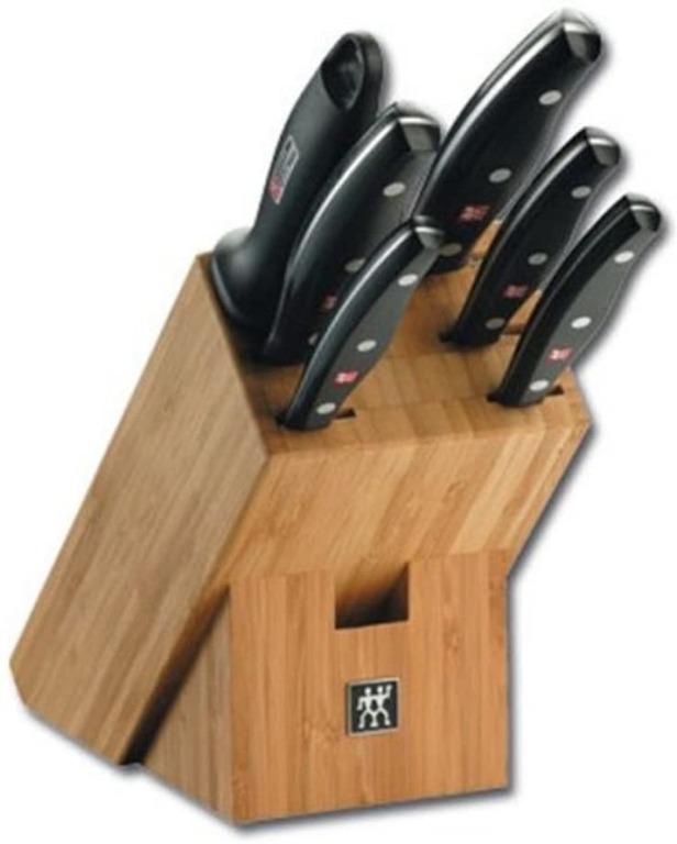 Zwilling J A Henckles T Pollux 7 Piece Professional Pro Chef Kitchen Knives Knife With Wooden Wood Block Set Everything Else On Carousell