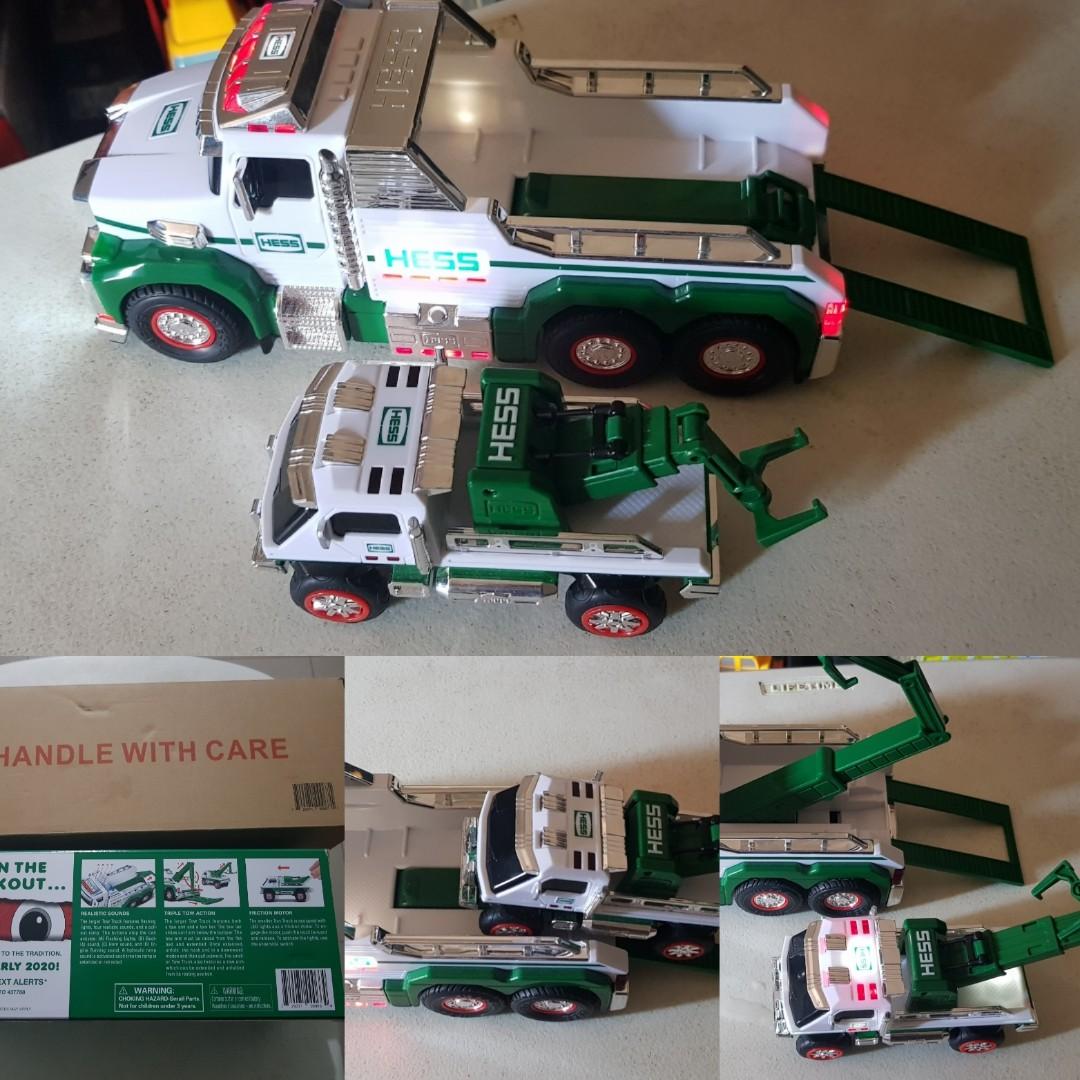 hess truck tow truck