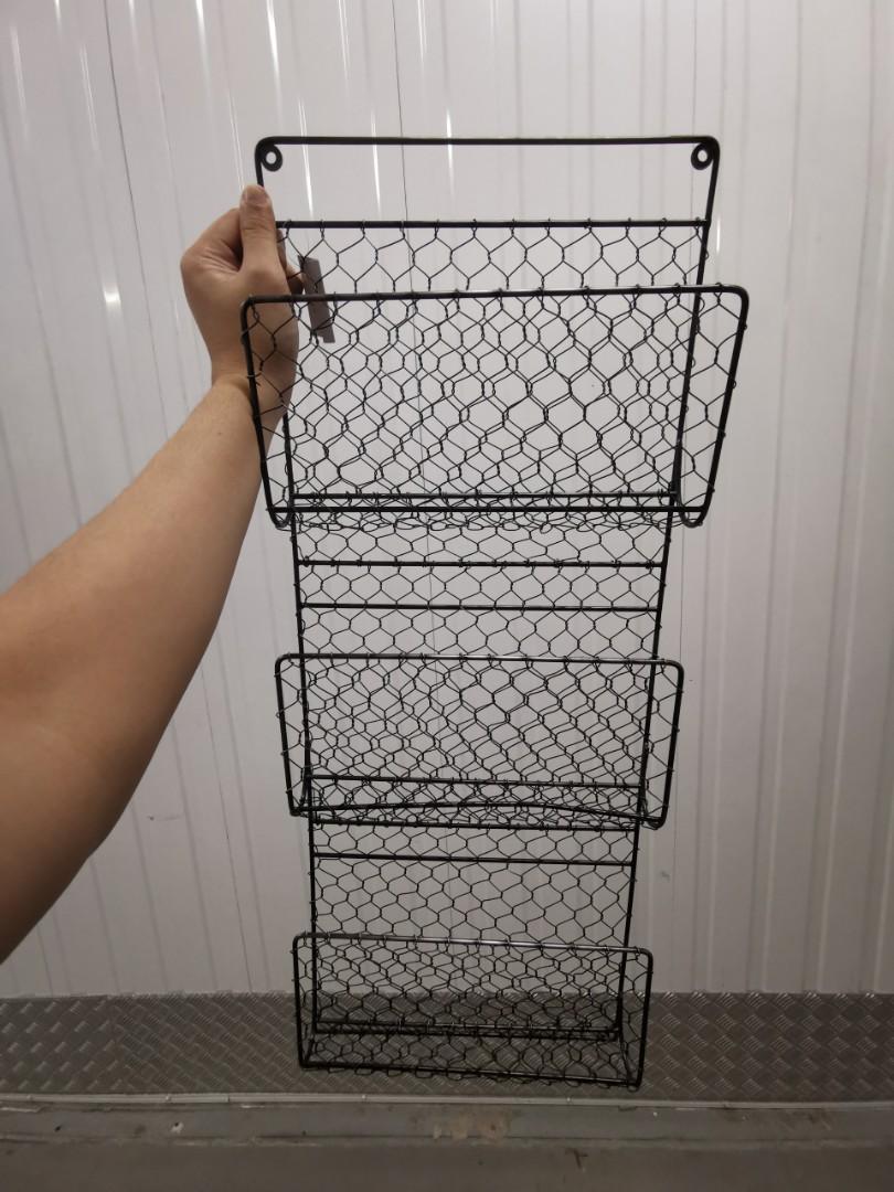 3 Tier Magazine Rack Furniture Others On Carousell
