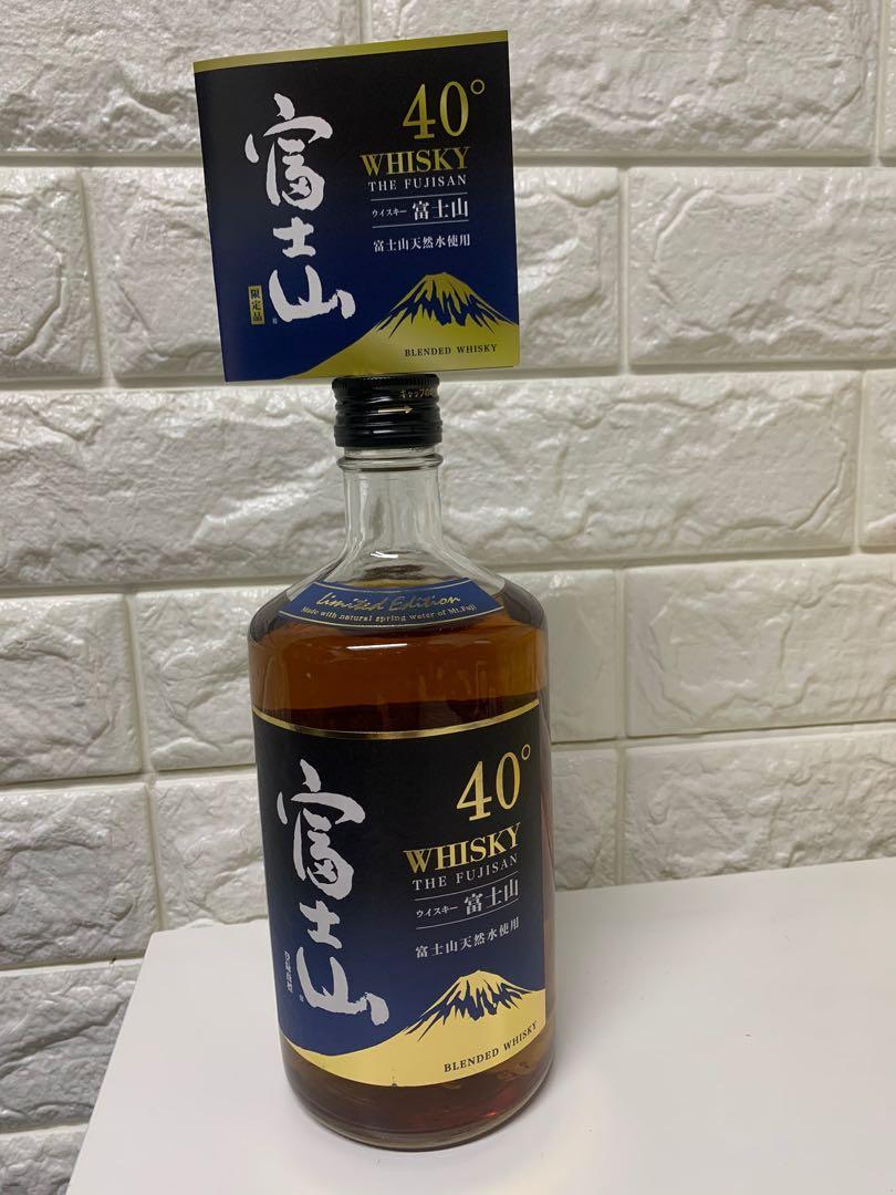 富士山威士忌40度 嘢食 嘢飲 酒精類飲品 Carousell