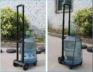 4 Wheels Compact and Foldable Trolley Cart