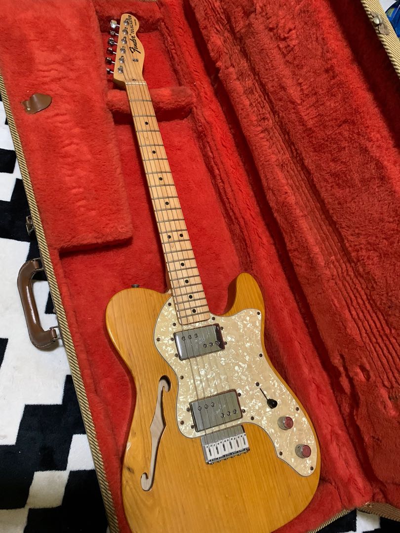 Fender thinline sales telecaster mexico