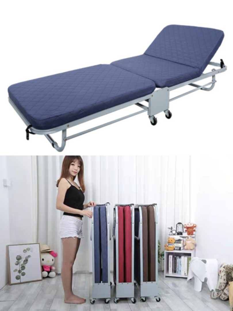 👍全新包送貨折疊床 folding bed, 傢俬＆家居, 傢俬 Carousell