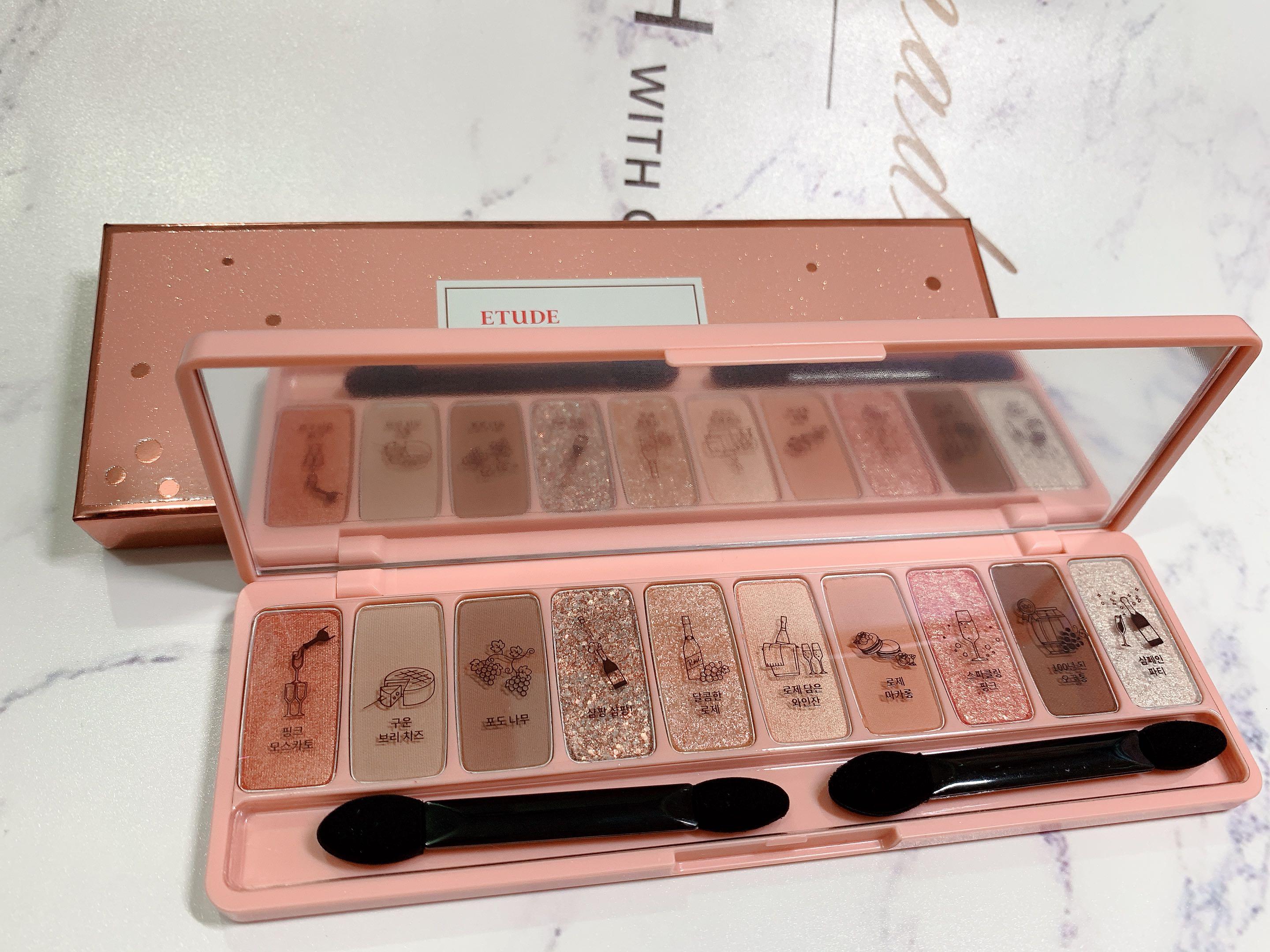 全新 新品 rose wine Etude House 眼影 130 門市原價250, 美容＆化妝品, 健康及美容 皮膚護理, 化妝品