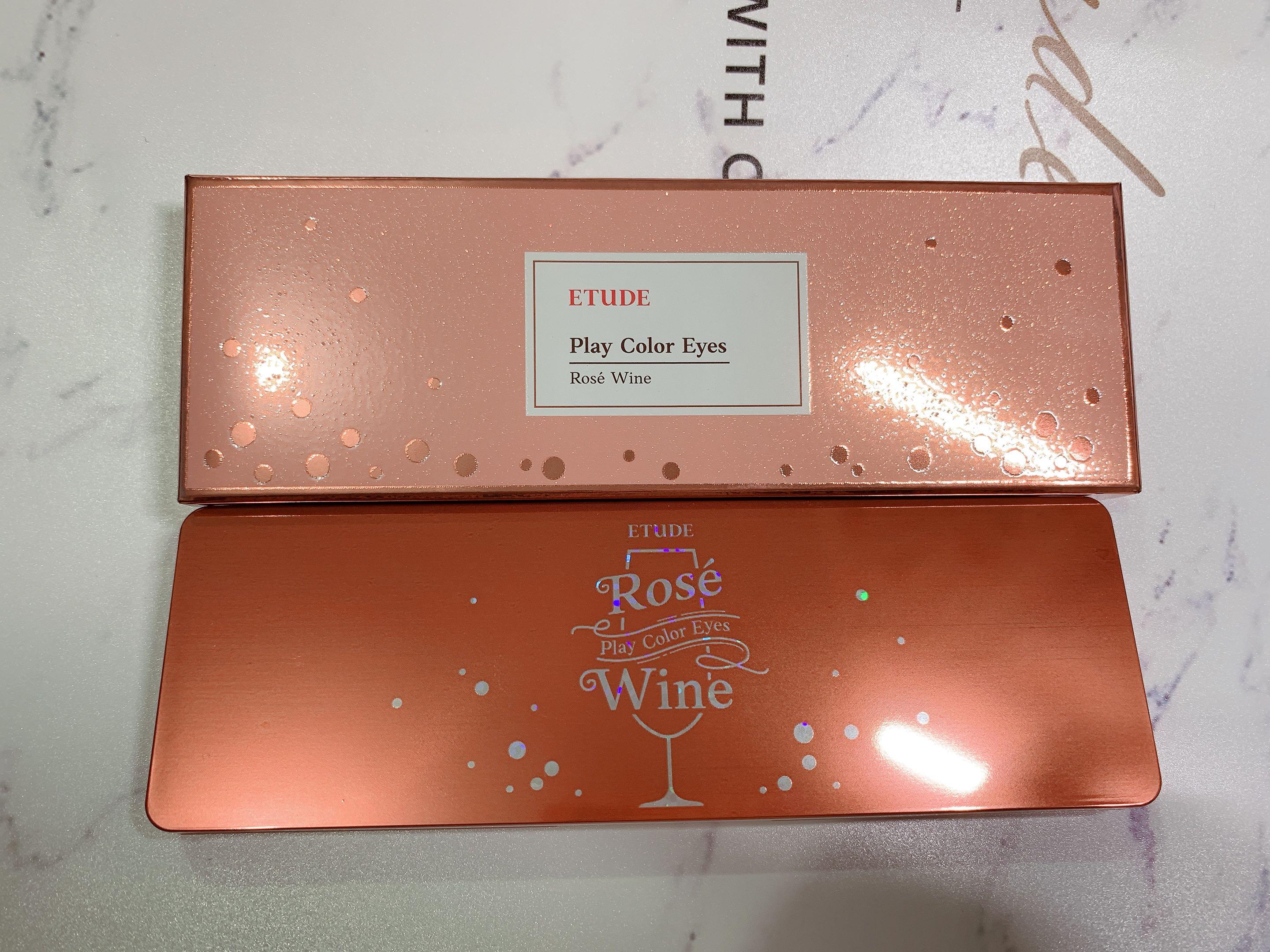 全新 新品 rose wine Etude House 眼影 130 門市原價250, 美容＆化妝品, 健康及美容 皮膚護理, 化妝品