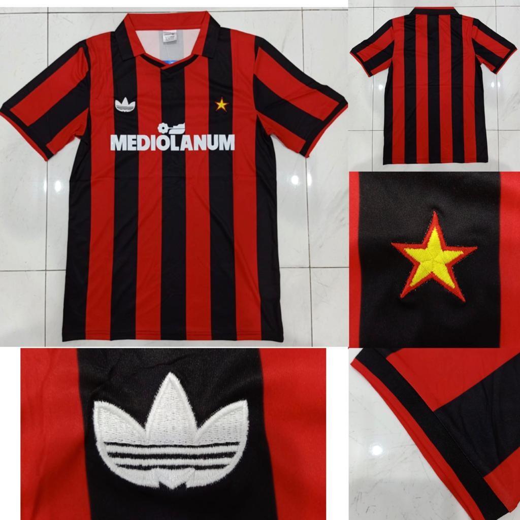Ac Milan Vintage Jersey Sports Sports Apparel On Carousell