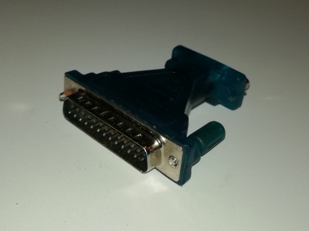 Adapter Converter 9 pin Female RS232 Serial To 35 pin Male Parallel adapter-converter-9-pin-female-rs232-serial-to-35-pin-male-parallel