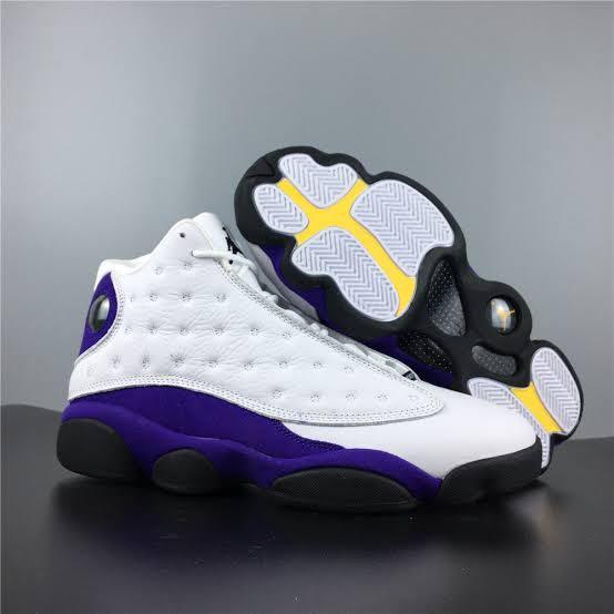 New jordan cheap 13 lakers