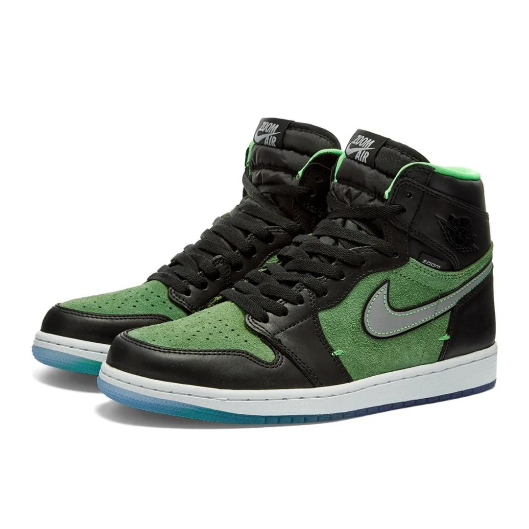 Jordan 1 zoom rage green clearance