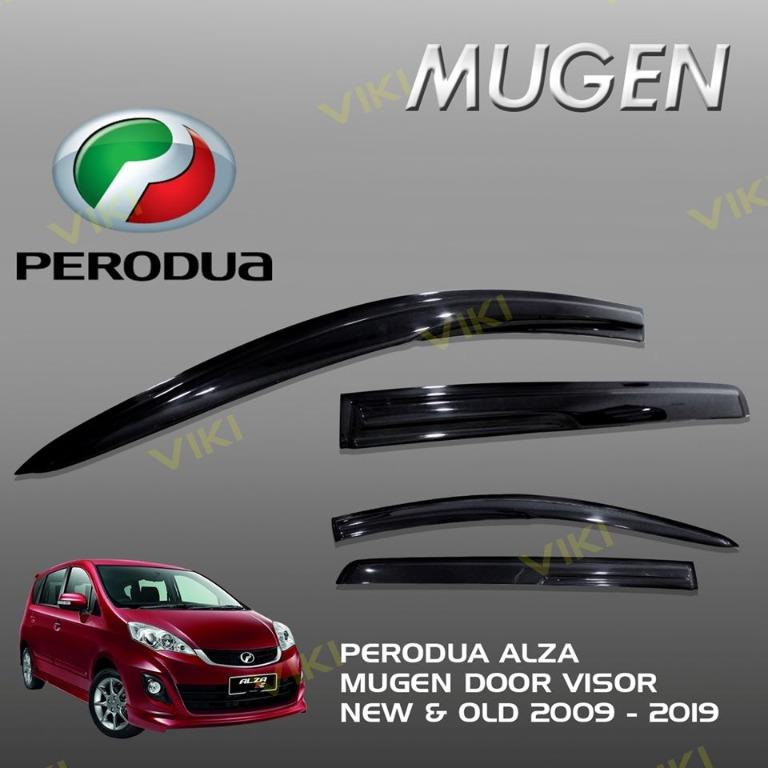 Air Press Window Door Visor Mugen Wind Deflector Perodua Alza Axia Bezza Aruz Myvi Viva Auto Accessories On Carousell