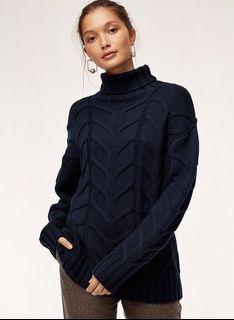 Aritzia Wilfred Champeaux Sweater in Starboard Size XS
