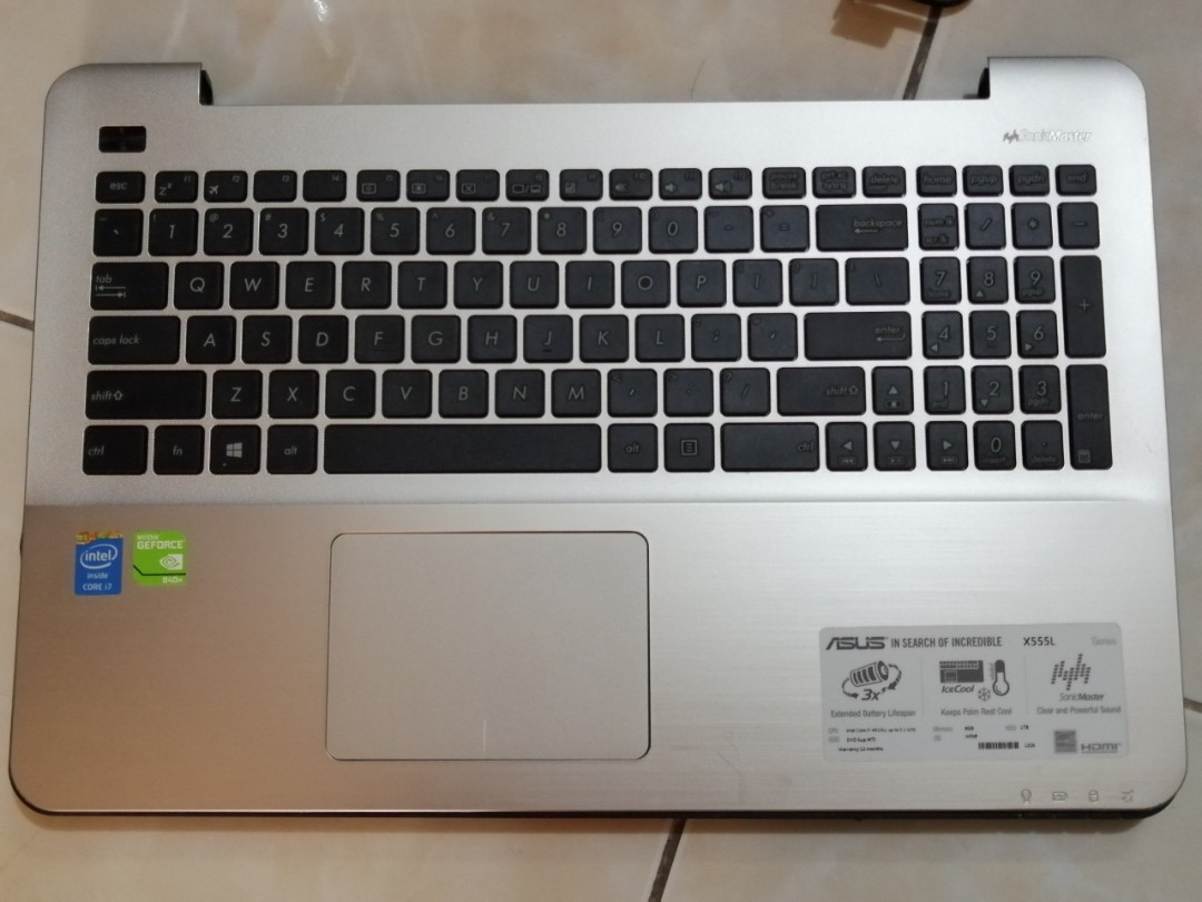 Asus X555l Full Case Housing Electronics Computer Parts Accessories On Carousell