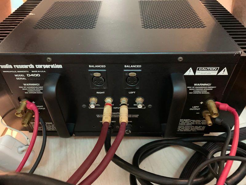 Audio Research D400 Stereo Amplifier (Solid State), Audio, Other Audio