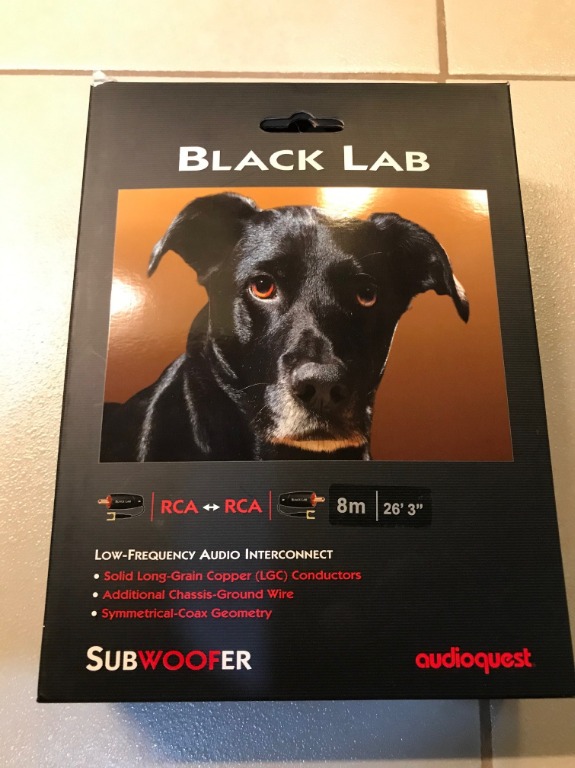 audioquest black lab