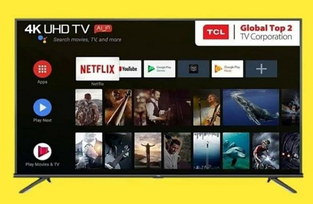 Available Now Tcl 55 P8us 4k Uhd Smart Android Tv Electronics Tvs Entertainment Systems On Carousell