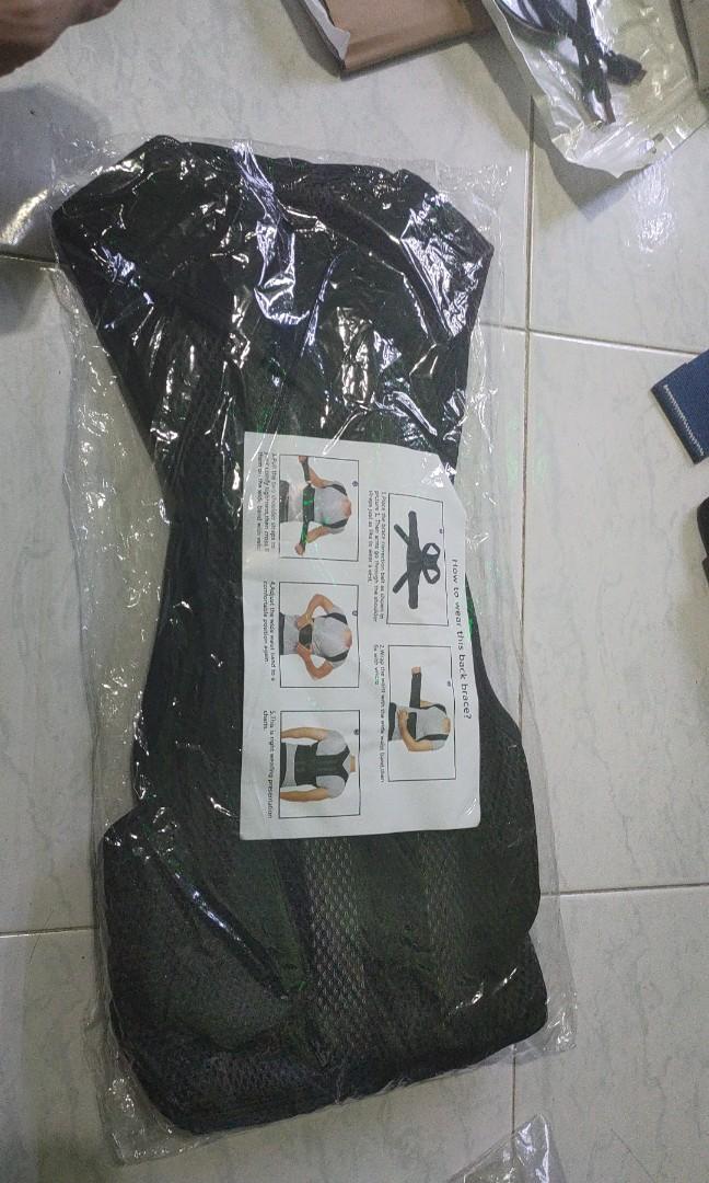 Back brace (Category: Everything Else) located in Singapore. Submitted by khaiwilma (Listing ID 1019299883, Image 1). Description: Back brace. To support and enhance for good posture. Bought the wrong size.