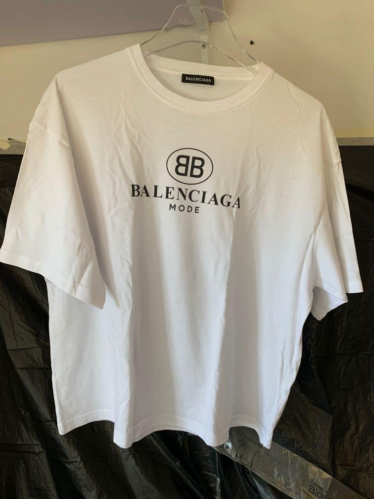 BALENCIAGA  Tshirt Gym Wear Oversize blanc White Cotton ref493284  Joli  Closet