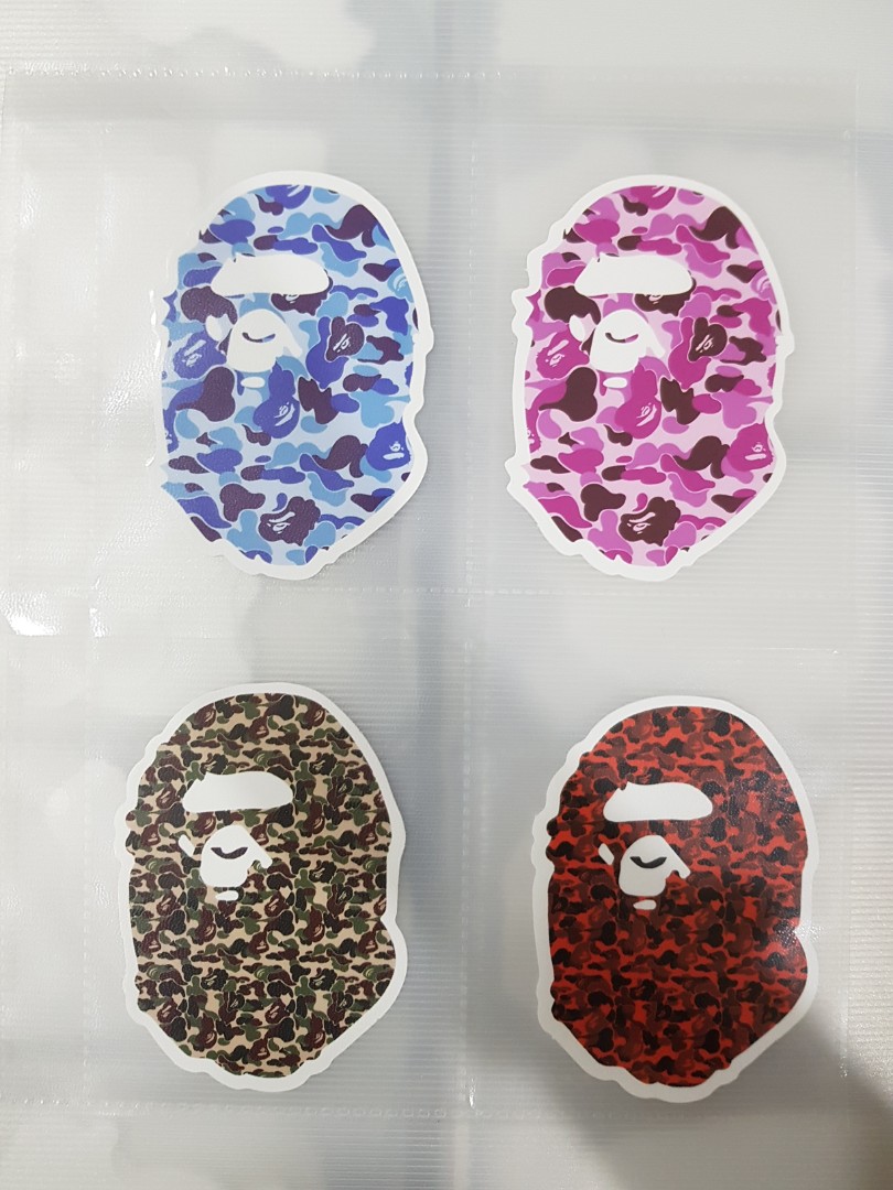 BAPE CAMO LOGO Sticker - HYPBEAST, Design & Craft, Art & Prints on