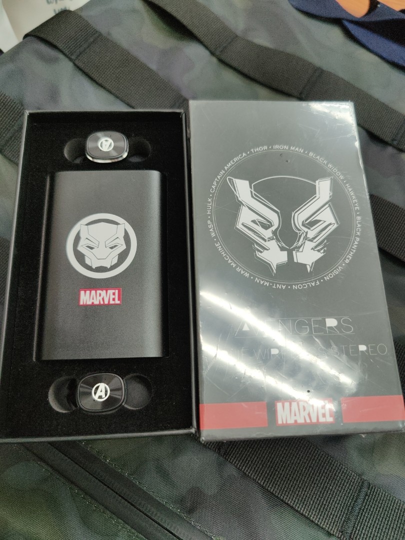 Black panther earbud, Audio, Earphones on Carousell