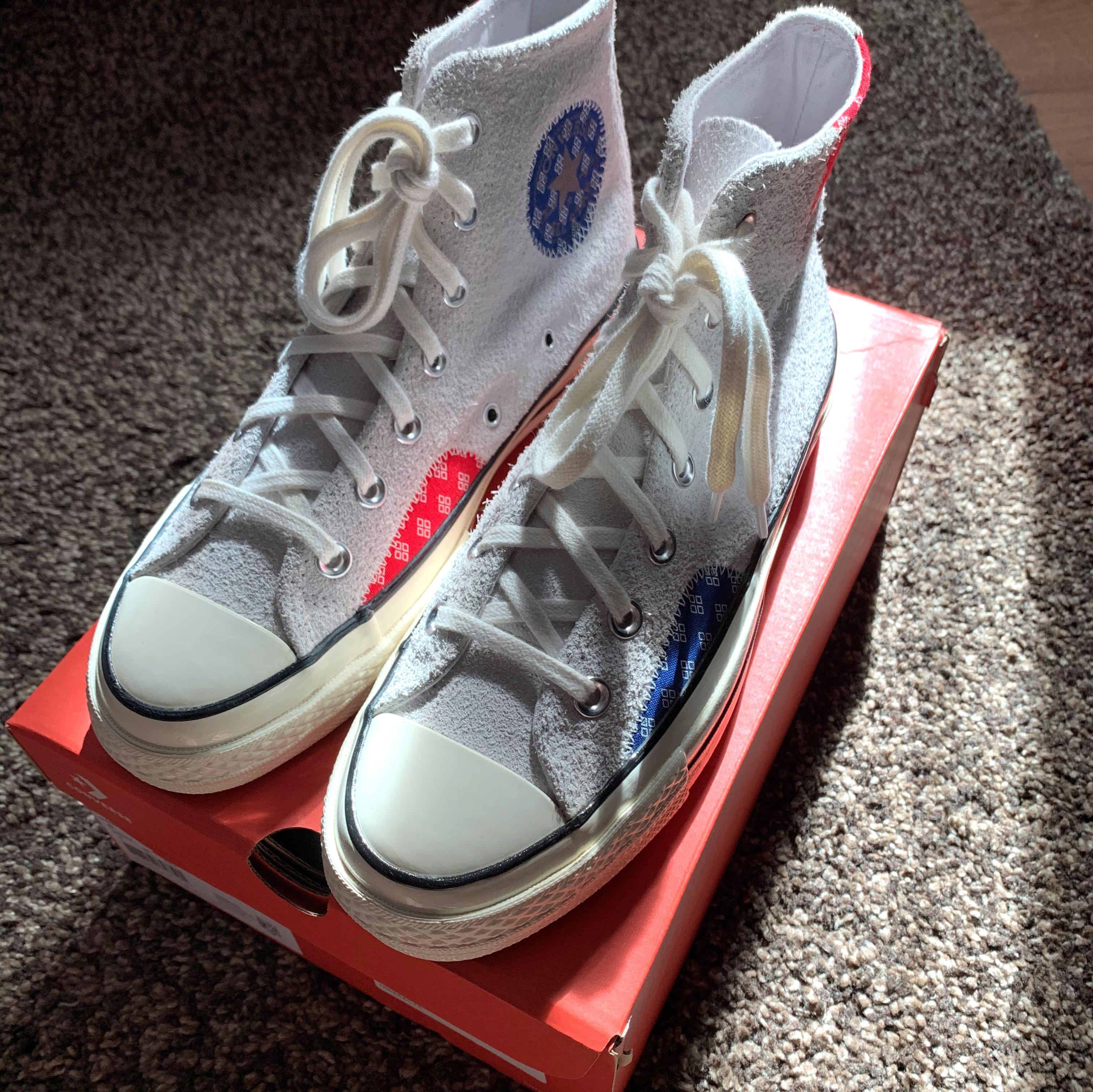 BNIB Converse Suede Patch Work 1970s Chuck Men s Fashion Footwear Sneakers on Carousell