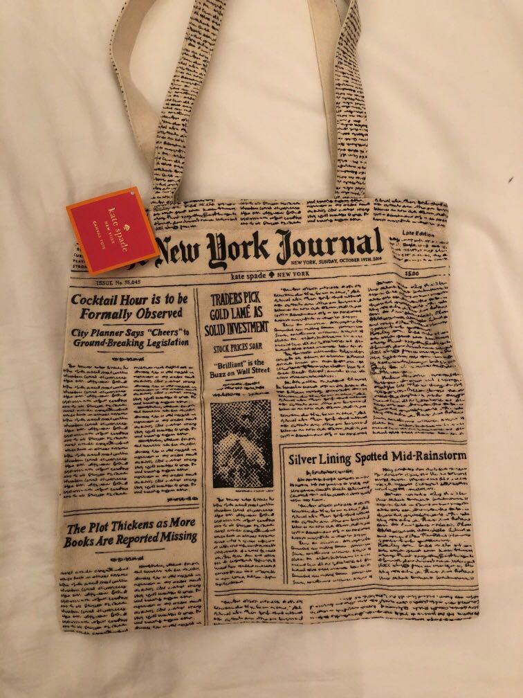 Kate spade cheap newspaper bag